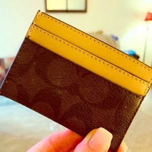 Coach cardholder